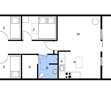 0294-romo-vestergade-3-ap-57 Apartment Havneby